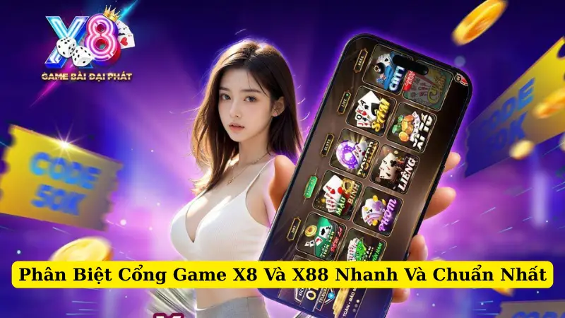 Phân Biệt Cổng Game X8 Và X88 Nhanh Và Chuẩn Nhất