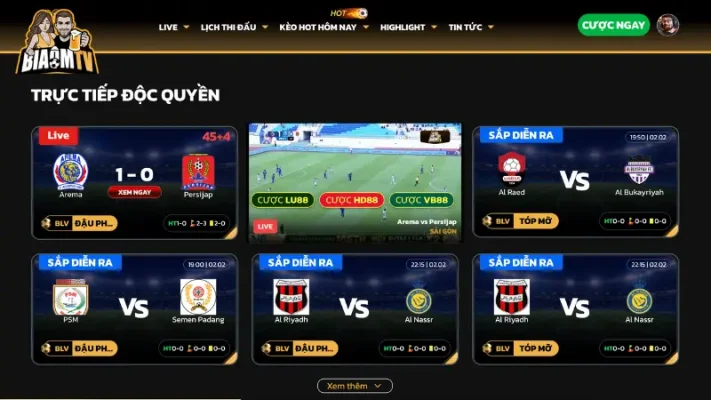 Chất lượng hình ảnh và âm thanh ổn định